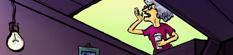cartoon banner - fall 2009
